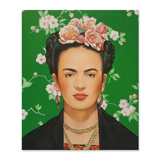 Portrait of Frida Kahlo - Beautiful, Highly Detailed Portrait of the Famous Mexican Painter