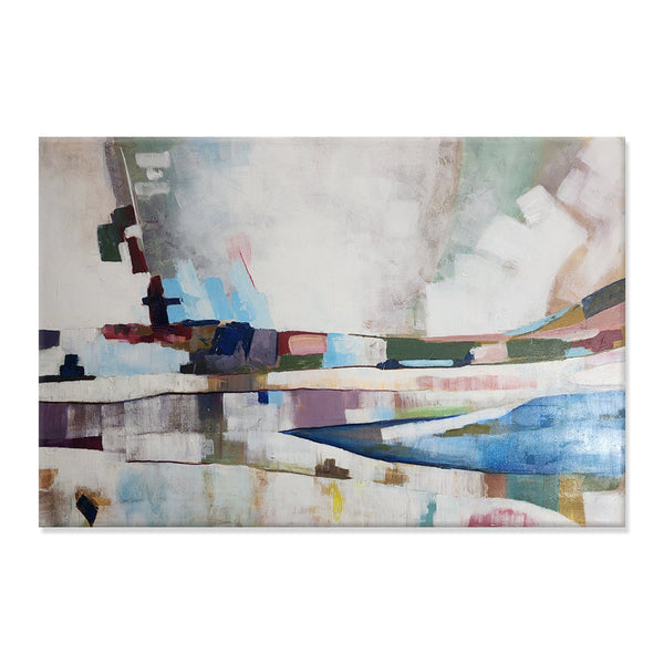 Impartially Abstracted - Stunning, Soft Toned Modern Abstract Art in Large Scale 120x180cm Size