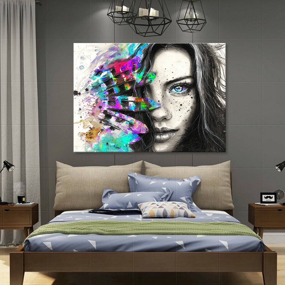 Permissive Gaze - Canvas Print - CN314 - 50x70cm