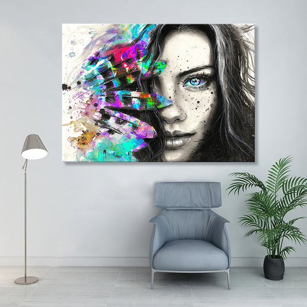 Permissive Gaze - Canvas Print - CN314 - 50x70cm