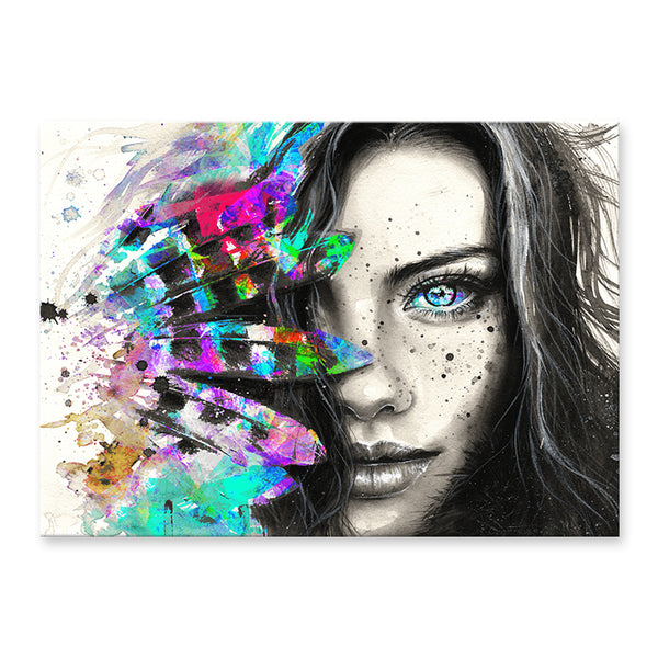 Permissive Gaze - Canvas Print - CN314 - 50x70cm