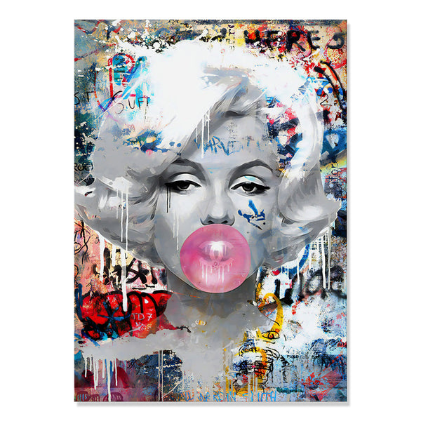 Marilyn Gum - Ready to Hang Canvas Print - CN476 - 50x70cm