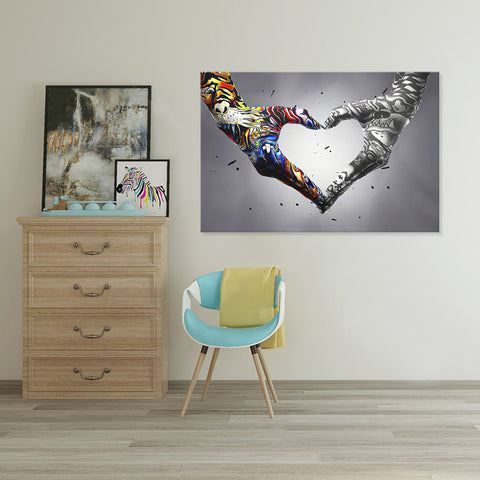 Hands of Love - Ready to hang Canvas Print - CN489 - 80x120cm