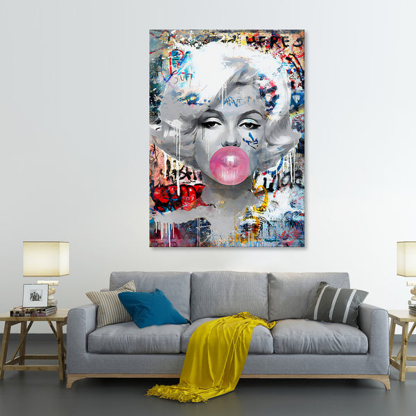 Marilyn Gum - Ready to hang Canvas Print - CN490 - 80x120cm