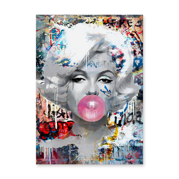 Marilyn Gum - Ready to hang Canvas Print - CN490 - 80x120cm