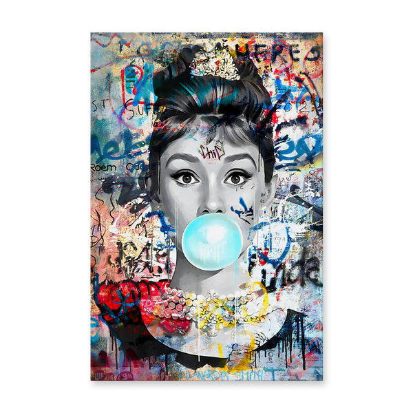 Audrey Gum - Ready to hang Canvas Print - CN491 - 80x120cm