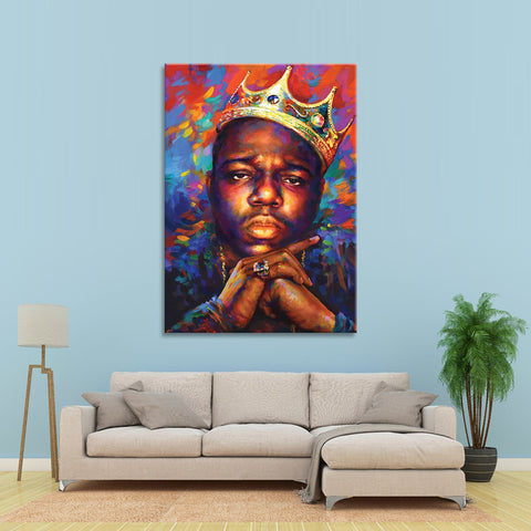 Biggie Smalls - Ready to Hang Canvas Print - CN513 - 50x70cm