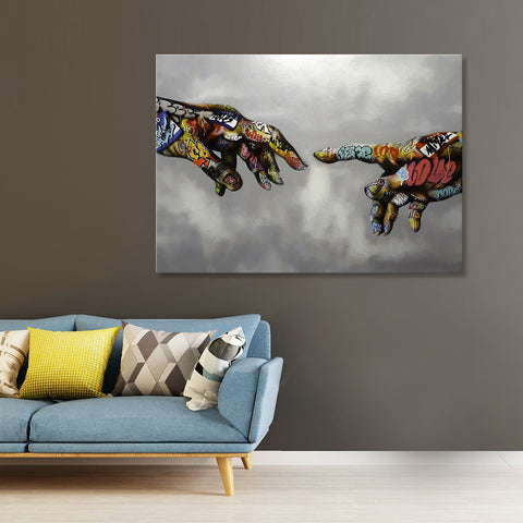 Creation - Ready to Hang Canvas Print - CN523 - 50x70cm