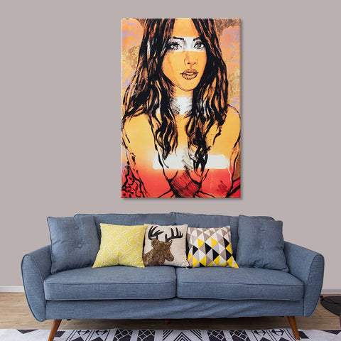 Trance of Beauty - Ready to Hang Canvas Print - CN536 - 60x90cm