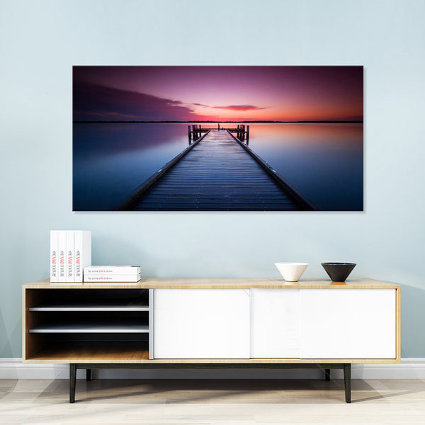 Jetty Serenity - Ready to Hang Canvas Print - CN543 - 60x120cm