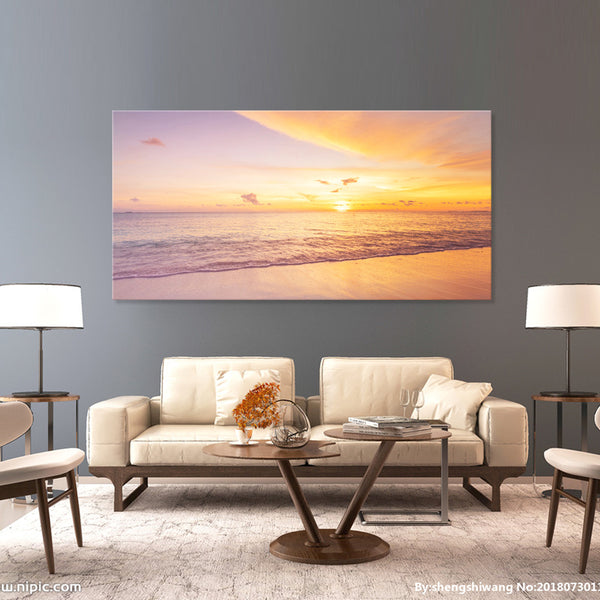 Peace At Sea - Ready to Hang Canvas Print - CN544 - 60x120cm