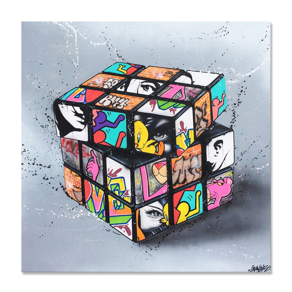 Rubix Cube Pop Art - CN568-60x60