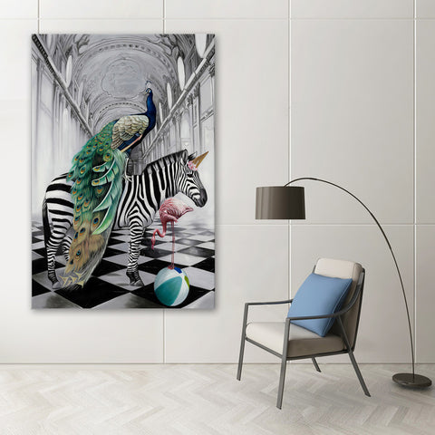 Dubitable Dispositions - Canvas Art Print - CN633