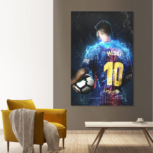 Messi - Sports World Icons - Canvas Art - CN691