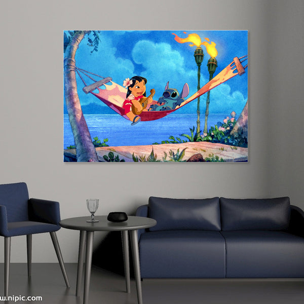 Lilo & Stitch - Canvas Art Print - CN738 - 50x70cm