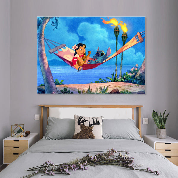 Lilo & Stitch - Canvas Art Print - CN738 - 50x70cm