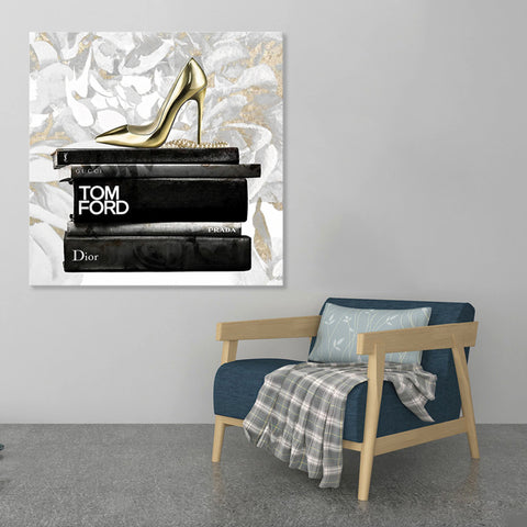 Fashion Shoe - Canvas Art Print - CN739 - 60x60cm