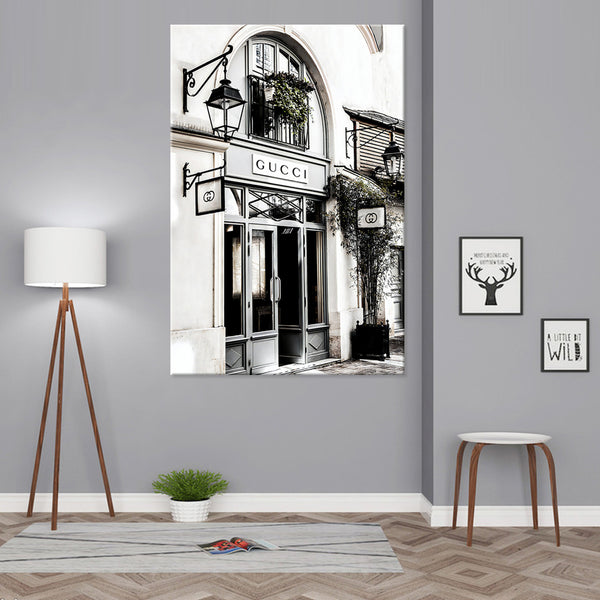 Fashion Shop Front - Canvas Art Print - CN740 - 80x120cm