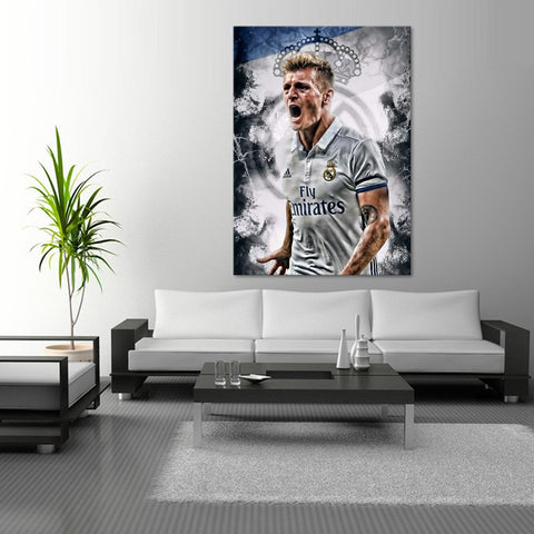 Toni Kroos - Canvas Print Art - CN764 - 50x70cm