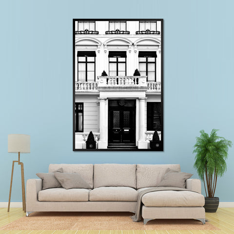 Fashion Shop Fronts - Canvas Art with Floating Frame - CNL365 - 60x90cm