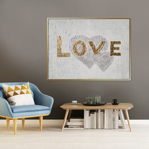 With Love - Embellished Art with Floating Frame - CNL366 - 75x100cm