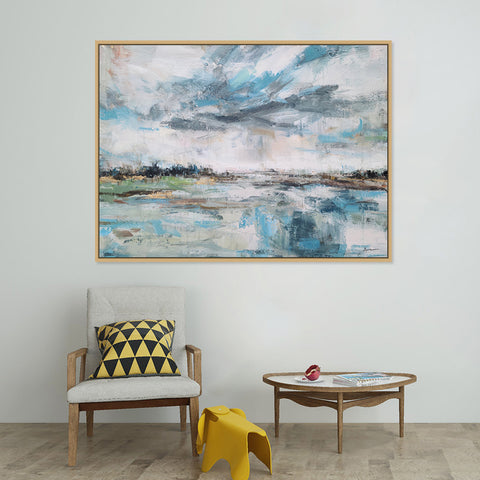 River Dream - Embellished Art with Floating Frame - CNL390 - 80x120cm