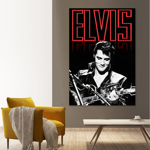 Elvis - Canvas Print Art - JP733 - 50x70cm