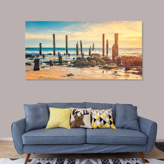 Adelaide's Port Willunga - Canvas Art Print - JP771