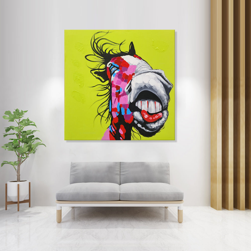 Hand Painted Art, Ready to hang,  MTO-325 Size 70x70cm