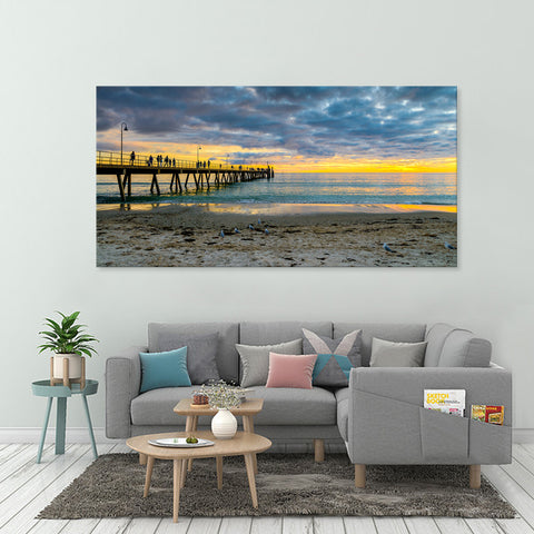 Glenelg Jetty - Canvas Art Print - CN130