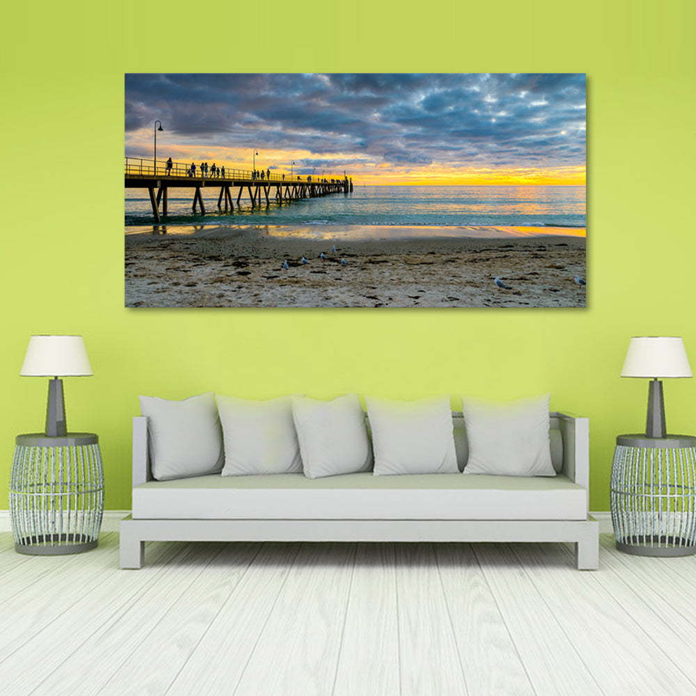 Glenelg Jetty - Canvas Art Print - CN130