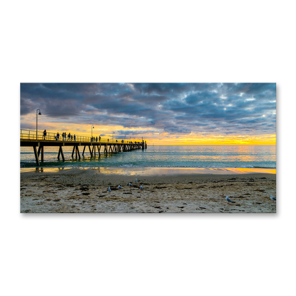 Glenelg Jetty - Canvas Art Print - CN130