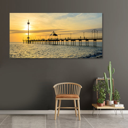 Brighton Jetty - Canvas Art Print - CN131