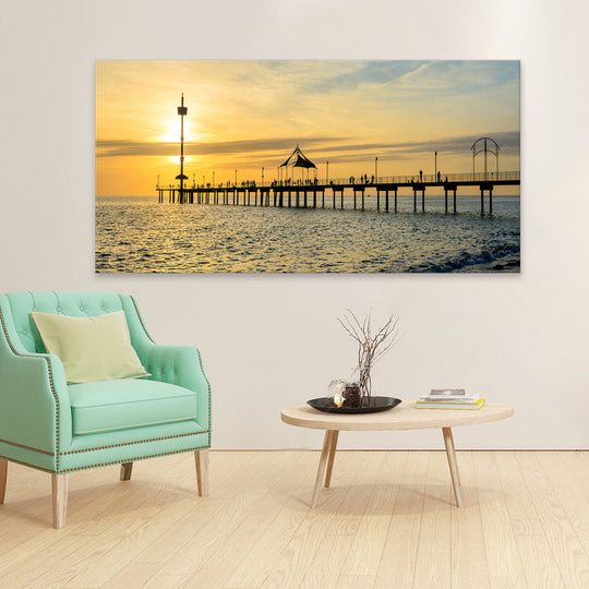 Brighton Jetty - Canvas Art Print - CN131