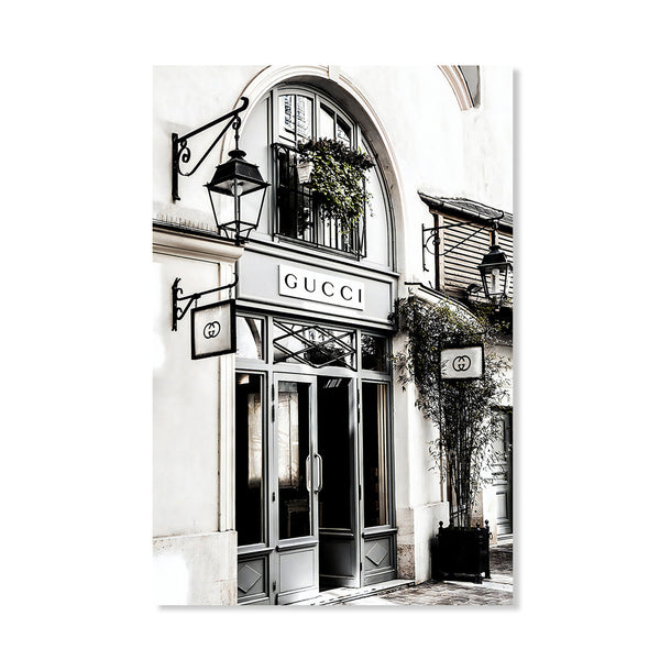 Fashion Shop Front - Canvas Art Print - CN740 - 80x120cm