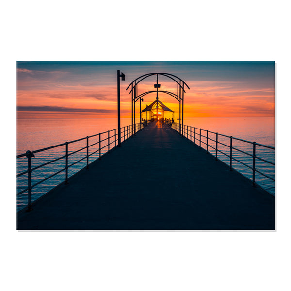 Adelaide's Brighton Jetty - Canvas Art Print - JP765