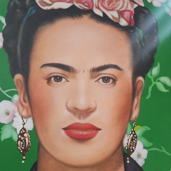 Portrait of Frida Kahlo - Beautiful, Highly Detailed Portrait of the Famous Mexican Painter