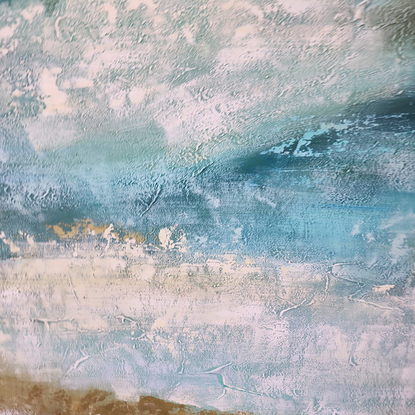 Essence of The Shore - Stunning Textural Hand Painted Art