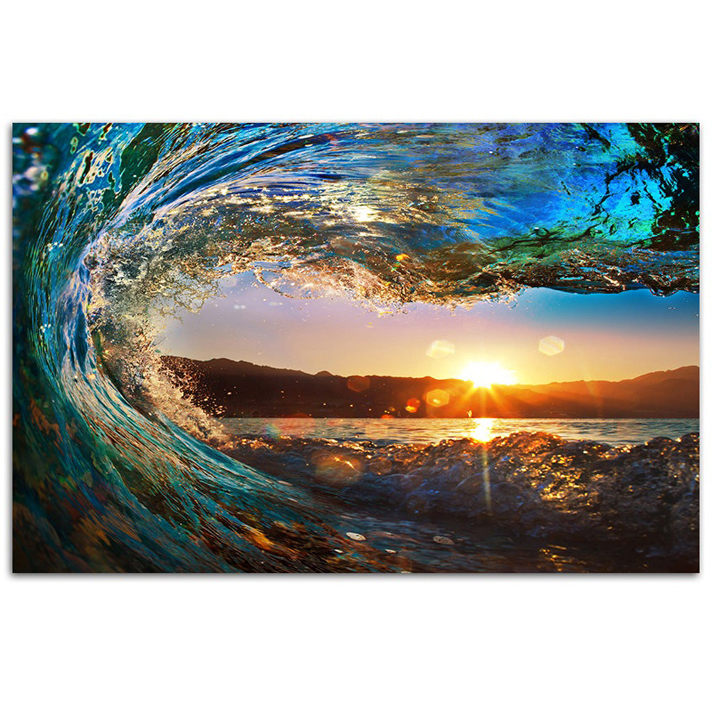 Splendid Wave - Canvas Print Art - CN372