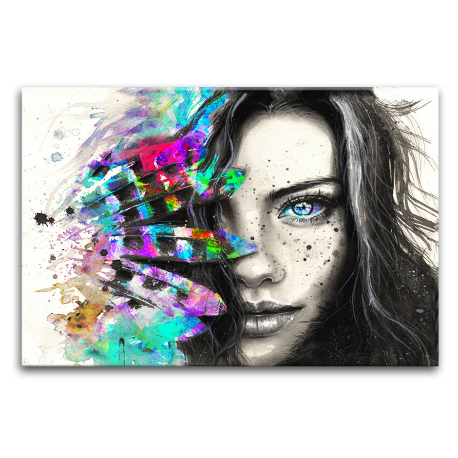 Permissive Gaze - Canvas Print ART - CN206 - 80x120cm