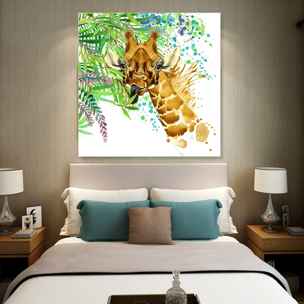 Sweet Leaves - Canvas Print ART-CN153-60x60cm