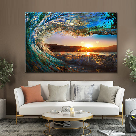 Splendid Wave - Canvas Print Art - CN372