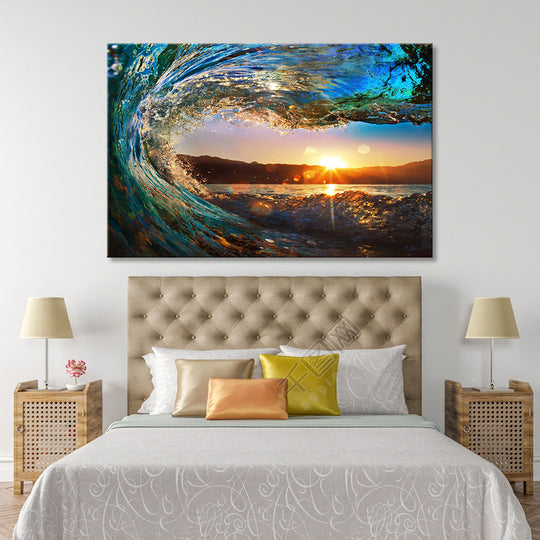 Splendid Wave - Canvas Print Art - CN372