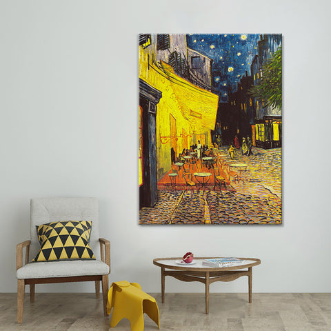 Cafe Terrace - Van Gogh Canvas Art Print - CN628