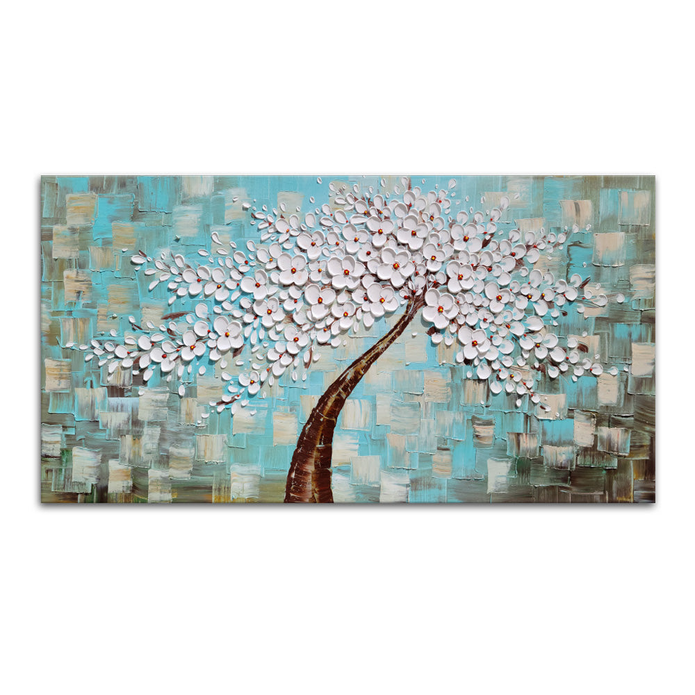 Floral Bliss - Hand Embellished Canvas Art - EA854