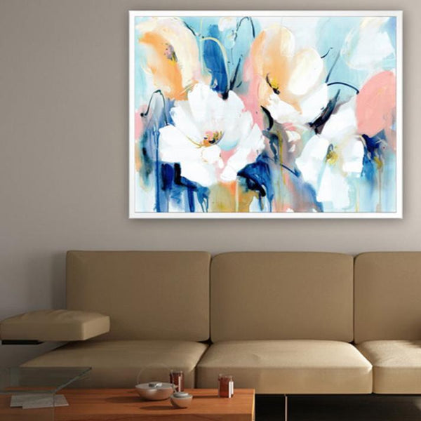 Floral Essence - Framed & Embellished Art - EA119