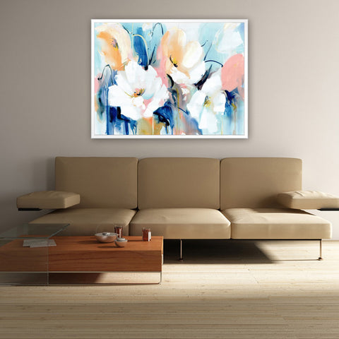 Floral Essence - Framed & Embellished Art - EA119