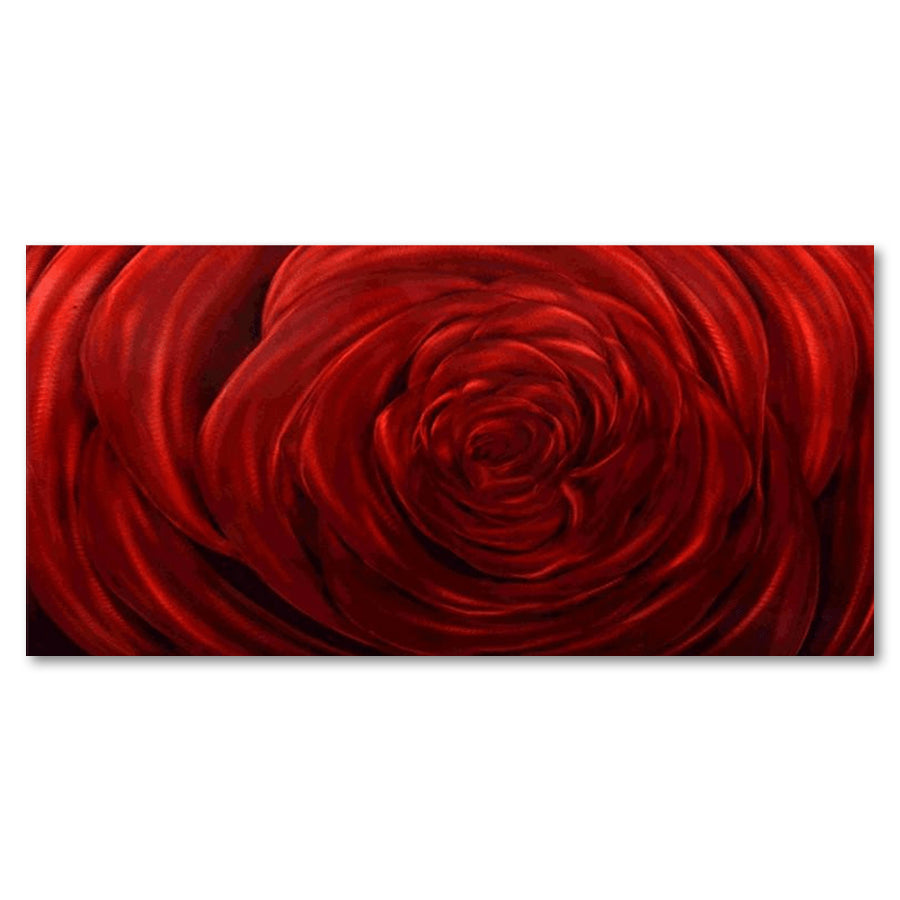 Radiant Rose - Aluminium Wall ART - MA23